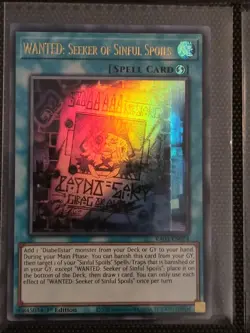 Yu-Gi-Oh WANTED: Seeker of Sinful Spoils - RA03-EN074 - Ultra Rare - 1st Edition - Image 1