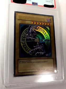 PSA 10 Dark Magician SDY006 Asian English 2002 Ultra Rare Unlimited YuGiOh! - Image 3