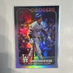 Topps 2024 Update Series Insert Shohei Ohtani Rainbow Foil - Image 1