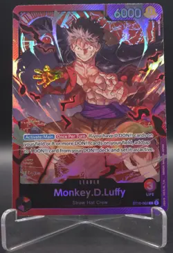 Monkey.D.Luffy (002) ST10-002 Ultra Deck: The Three Captains Foil - Image 1