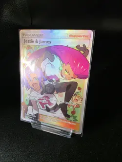 Pokemon TCG Hidden Fates Trainer Card Jessie James Full Art, 68/68, Ace 9 Mint - Image 2