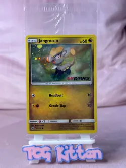 Jangmo-o 75/111 EB Games Exclusive Australia Stamped Sealed Promo TCGKITTEN - Image 1