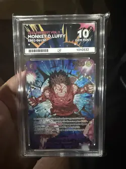 One Piece CCG Monkey.D.Luffy Eb02-061 Sp Ace 10 - Image 1