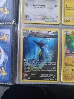 Pokemon TCG Kingdra 108/160 Primal Clash Full Art Holo Rare Card Near Mint - Image 2