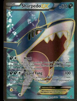 Pokemon Cards Sharpedo EX 152/160 Holo Primal Clash Ultra Rare NM - Image 1