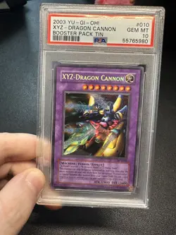 Psa 10 XYZ-Dragon Cannon BPT-010 2003 Collectors Tin Limited Edition Yugioh - Image 2
