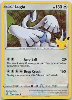 Lugia 022/025 Holo Rare - Celebration - EN - NM - Pokemon TCG Karte - Image 1