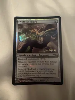 Magic: The Gathering Sword of Kaldra Foil Mirrodin 251/306-Promo - Image 1