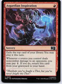 Asgardian Inspiration 678 Commander: Marvel Super Heroes MTG NM/M - Image 1