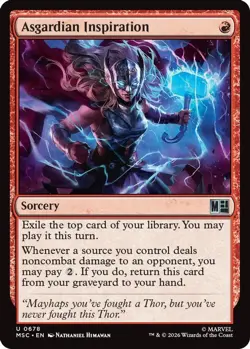 Asgardian Inspiration 678 Commander: Marvel Super Heroes MTG NM/M - Image 3