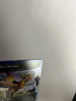 Paradise Chocobo Birds Of Paradise Borderless Foil Card #0483 MTG LP - Image 3