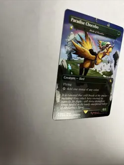 Paradise Chocobo Birds Of Paradise Borderless Foil Card #0483 MTG LP - Image 5