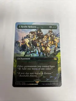 A Realm Reborn Chocobo Track Foil Card #0566 MTG LP - Image 1