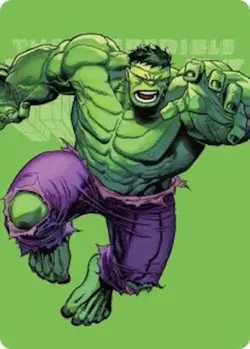 The Incredible Hulk - Art Card MSH Art NM MTG - Image 1