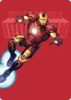 The Invincible Iron Man - Art Card MSH Art NM MTG - Image 1