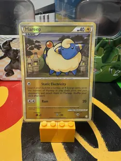 Mareep 73/123 C Reverse Holo Pokemon TCG Card HeartGold & SoulSilver - Image 1