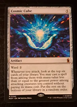 Cosmic Cube M Marvel Super Heroes 245 NM - Image 1
