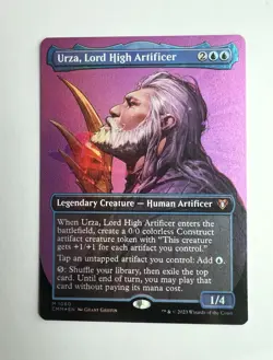 Wizards of the Coast MTG Urza, Lord High Artificer CMM #1060 (Textured Foil) - Image 1