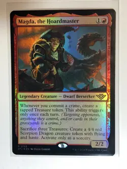 Magic the Gathering *Magda, the Hoardmaster* FOIL - Outlaws of Thunder Junction - Image 1