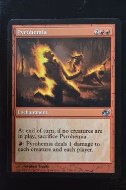Magic The Gathering MTG PYROHEMIA Planar Chaos LP Lightly Played - Image 1