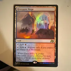 Wizards of the Coast MTG Riverpyre Verge Aetherdrift 0260 Land EN 2025 - Image 1