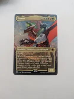 Tiamat (Borderless) Adventures in the Forgotten Realms Regular - Image 1