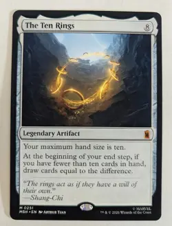 The Ten Rings 251 Magic: The Gathering Marvel Super Heroes Regular Mythic NM - Image 1