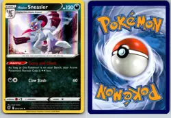 HISUIAN SNEASLER 093/189 ASR ASTRAL RADIANCE POKEMON CARD TCG LP 2022 HOLO - Image 1