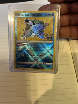 The Pokemon Company Radiant Blastoise 018/078 Pokemon GO Holo EN (2022) 150HP - Image 2