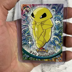 Topps Pokemon Kakuna #14 TV Animation Edition Non Holo Green Logo 1999 NM Card - Image 1
