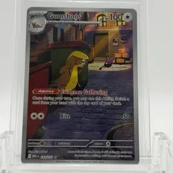Pokemon TCG Mega Evolution Gumshoos #153/132 Illustration Rare NM- - Image 1