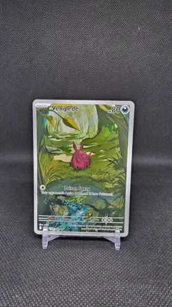 Pokemon Venipede: Black Bolt #132/086 Illustration Rare NM - Image 1