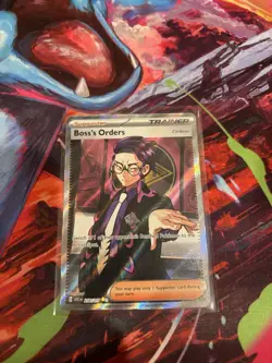 Pokemon TCG Ascended Heroes Boss’s Orders 256/217 Ultra Rare Full Art - Image 1