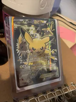 Pokemon Pikachu EX XY124 Black Star Promo 2016 Holo Card TCG - Image 3
