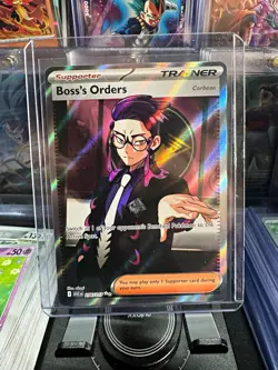 Boss's Orders (Corbeau) ASC 256/217 Ultra Rare Holo Full Art Trainer - English - Image 1