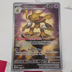 Alakazam 009 Promo Pokemon Center Stamped NM - Image 1