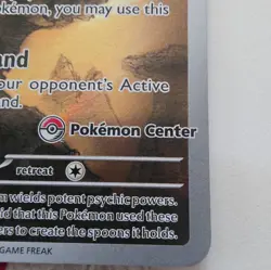 Alakazam 009 Promo Pokemon Center Stamped NM - Image 4