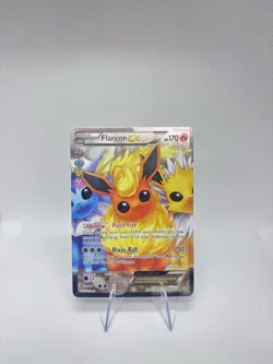 Pokemon Flareon EX RC28/RC32 Generations Full Art Radiant Collection NM/LP - Image 3