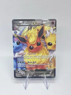 Pokemon Flareon EX RC28/RC32 Generations Full Art Radiant Collection NM/LP - Image 4