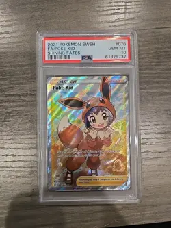 Poke Kid (Full Art) 070/072 Shining Fates PSA 10 Gem Mint Pokemon Card - Image 1