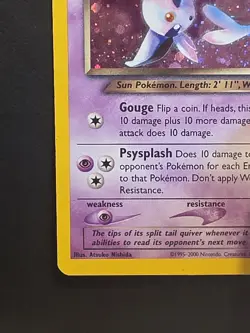 Pokemon TCG Dark Espeon 4/105 Neo Destiny HOLO Unlimited Card LP - Image 5