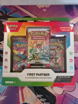 Pokemon First Partner Illustration Collection Series 1 Sealed W SECURITY TAG - Image 1