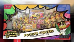 Pokemon TCG Mega Evolution Ascended Heroes Focused Fighters Box Promo Jumbo 2016 - Image 1