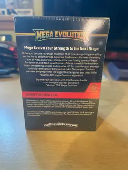 Pokemon TCG Mega Evolution Booster Bundle Factory Sealed 6 Booster Packs English - Image 2