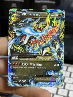 M Charizard EX (X) 69/106 XY Flashfire 2014 Holo Rare Pokemon Card TCG - Image 3