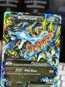 M Charizard EX (X) 69/106 XY Flashfire 2014 Holo Rare Pokemon Card TCG - Image 5