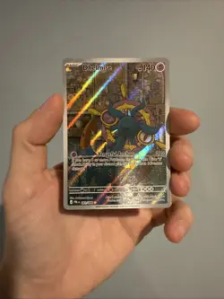 Pokemon TCG Pitch Black Dhelmise Full-Art Illustration Rare 091/084 Pre-Release! - Image 3
