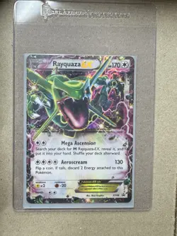 Pokemon Rayquaza EX XY66 Holo Promo LP XY Black Star - Image 3