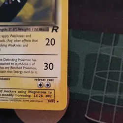 Wizards of the Coast Dark Magneton 28/82 Team Rocket Unltd Regular Rare 60 HP EN - Image 5