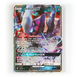 Pokemon - Darkrai GX - 88/147 - SM Burning Shadows - Half Art Card - Image 1